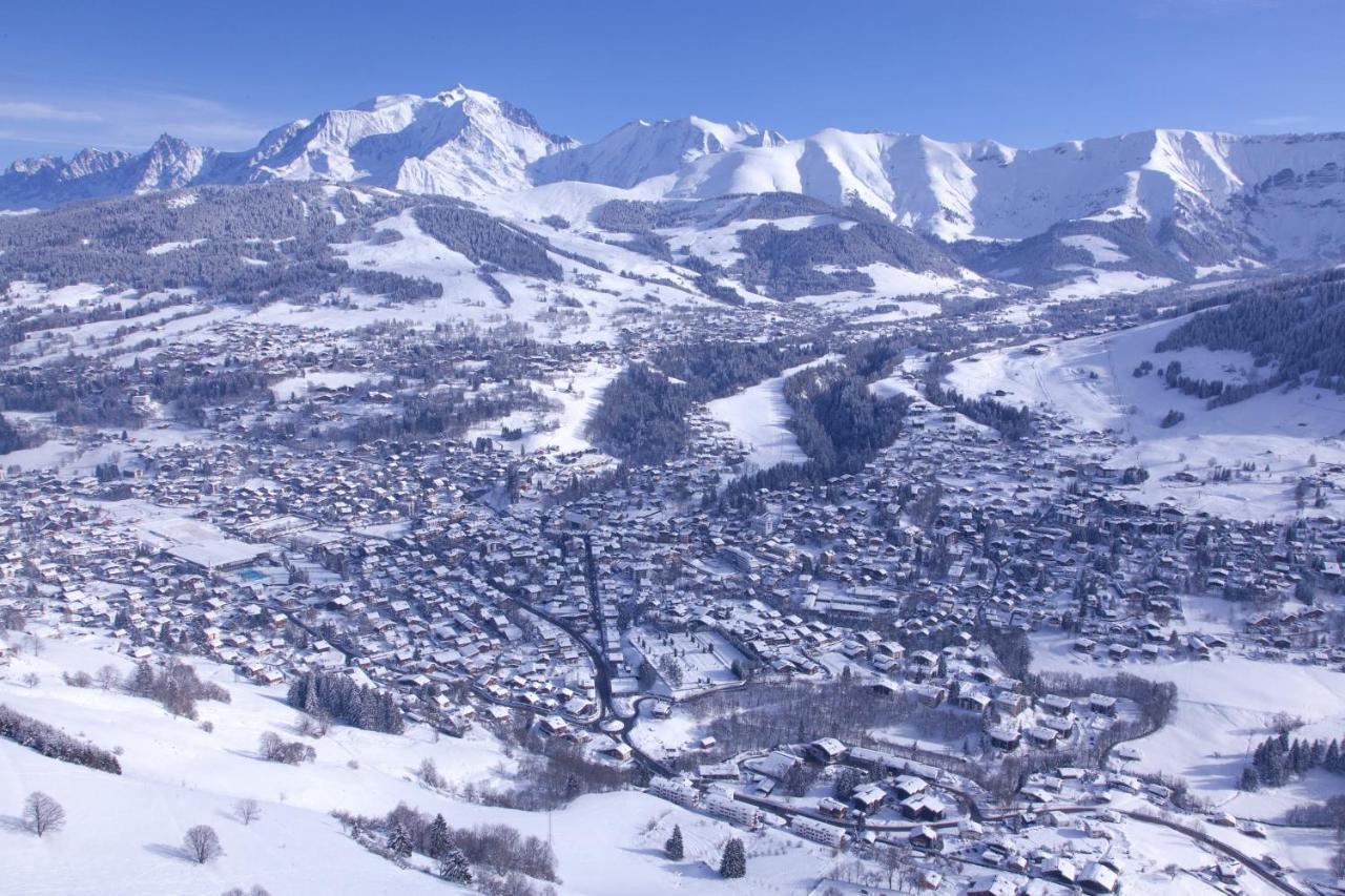 Hotel La Grange D'Arly Megève Exteriör bild