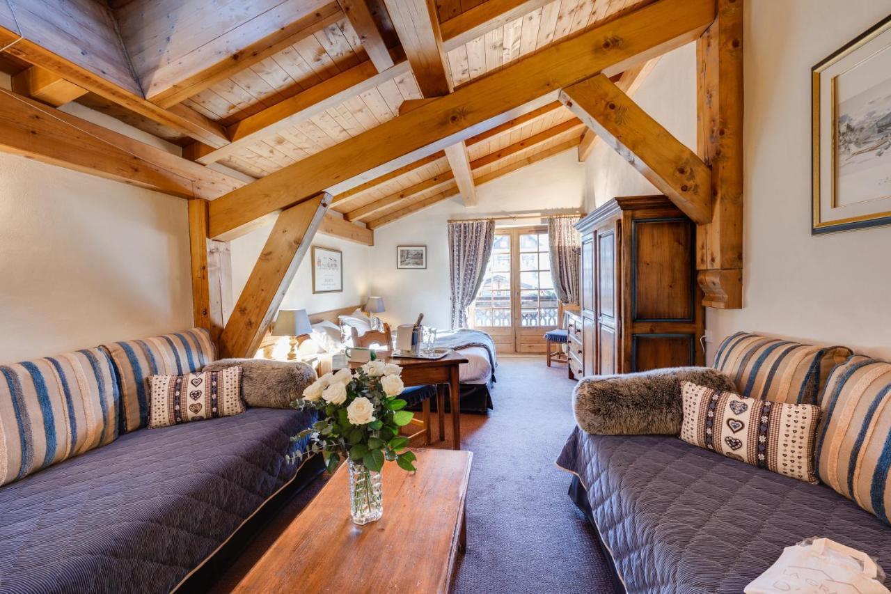 Hotel La Grange D'Arly Megève Exteriör bild
