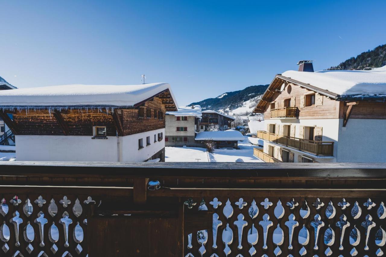 Hotel La Grange D'Arly Megève Exteriör bild