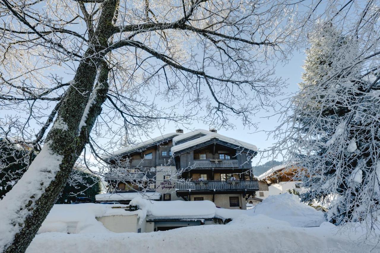 Hotel La Grange D'Arly Megève Exteriör bild