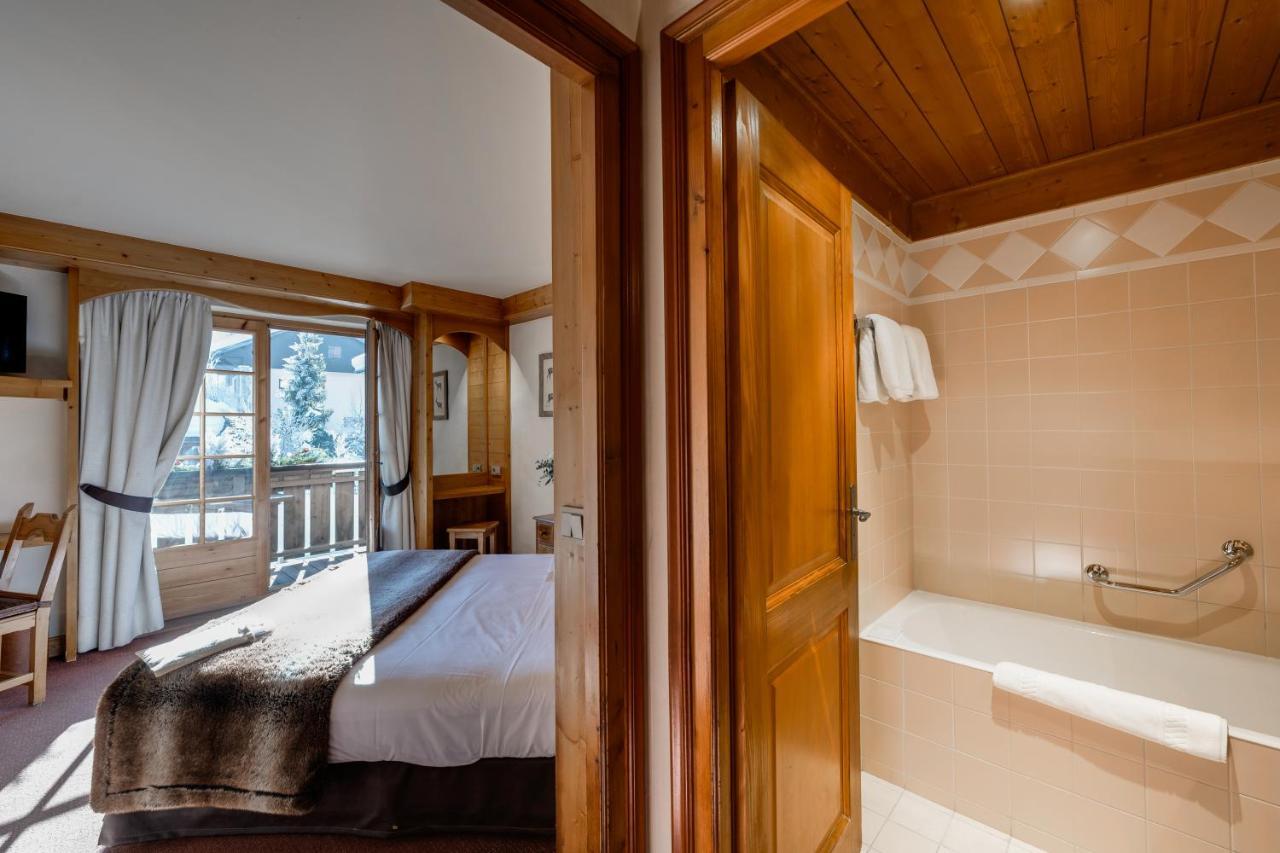 Hotel La Grange D'Arly Megève Exteriör bild