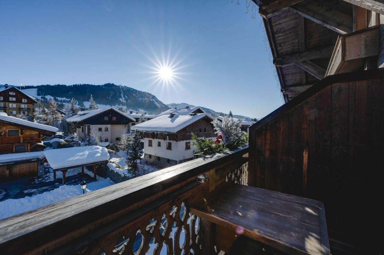 Hotel La Grange D'Arly Megève Exteriör bild